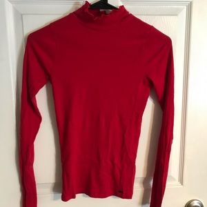 Red Turtleneck